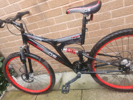 dunlop dual suspension bike